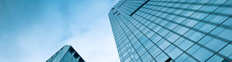 Skyscrapers in a city