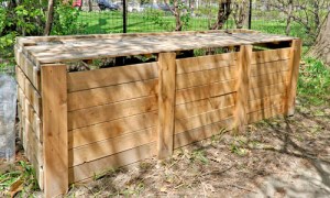 Wooden container for Compost bins