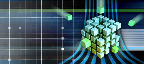 Organizing business intelligence with data cubes