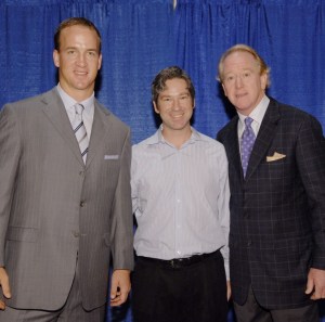 Scott with Peyton and Archie Manning