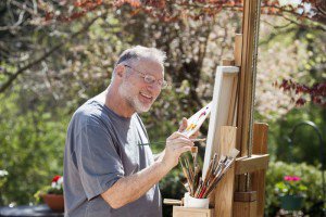 Baby boomer painting