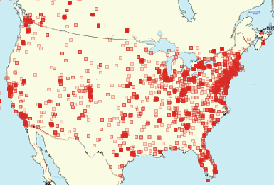 US bedbug infestation Nation Bedbug Registry