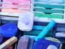 Colorful chalk