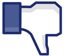 facebook thumbs down