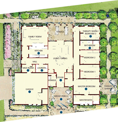 Floor plan for Patriot Home