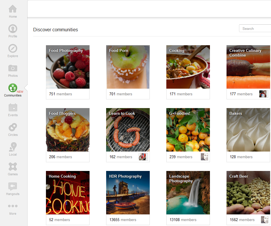 Google+ Communities