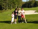 Golf team for Bide Awhile Fundraiser