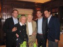 Richard and Ruth Tischler with their grandsons, Scott and Tony Kantor and Brad Dubin