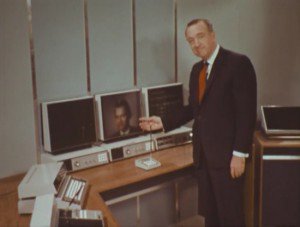 Walter Cronkite tours a home of the 'future.'