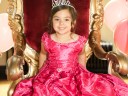 Belle, 6, suffers from vanishing bone disease. She wished to be a princess and have princess birthday party.