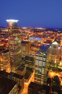 Minneapolis Skyline Aerial