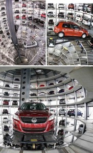 Automated parking tower. Source: WebUrbanist.