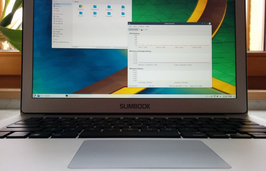 Slimbook (KDE's gallery)