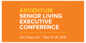 Senior living conference banner
