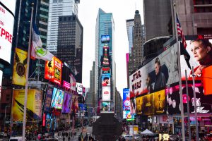 Times Square in New York City