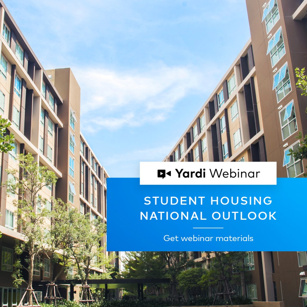 Student Housing Slows Down