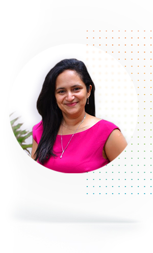 Neha Marathe, rental property website creative lead for REACH by RentCafe