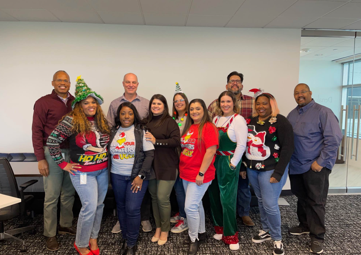 Irving, Texas office holiday party