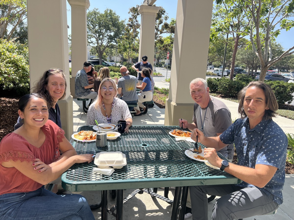 Santa Barbara lunch office holiday gathering