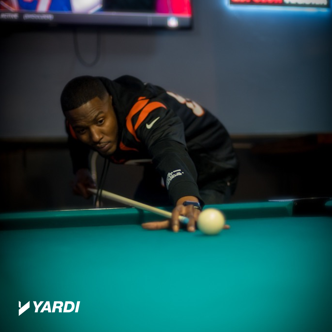 Marcus Rutherford Yardi Pool player