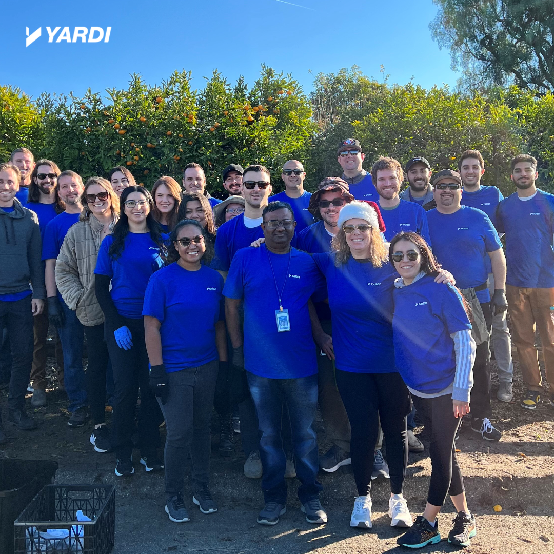 Foodbank of Santa Barbara County Yardi crew