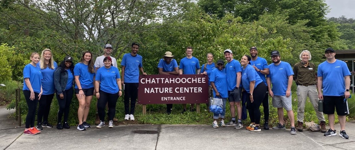 Chattahoochee Nature Center and Yardi employees