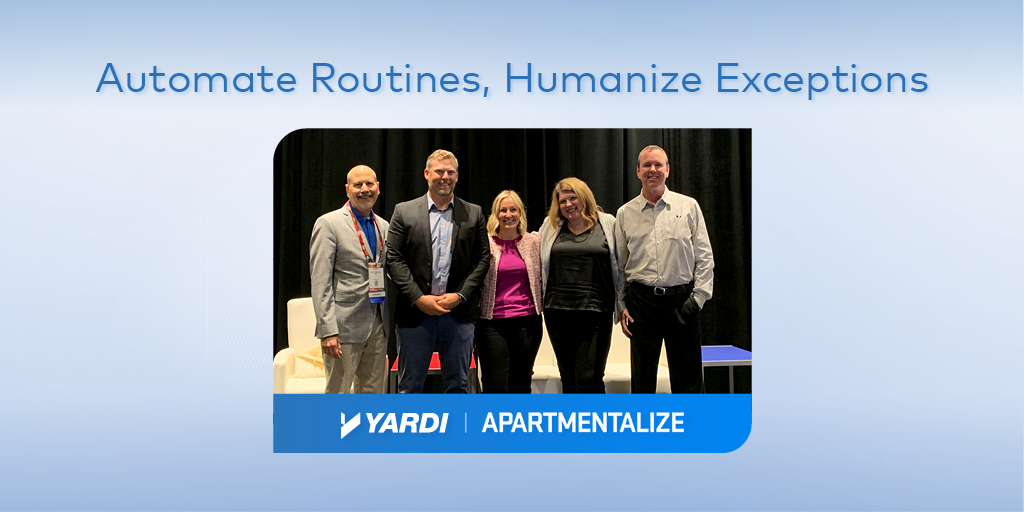 Panelists at Apartmentalize educational session