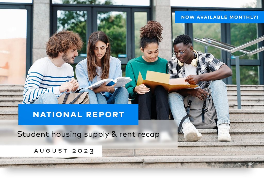 Student Housing Updates now Monthly