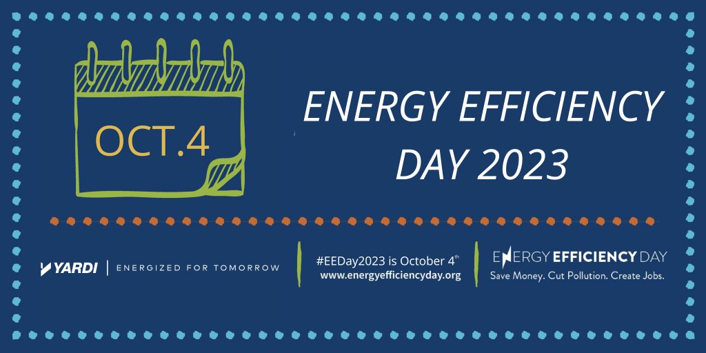 Energy Efficiency Day, Oct. 4
