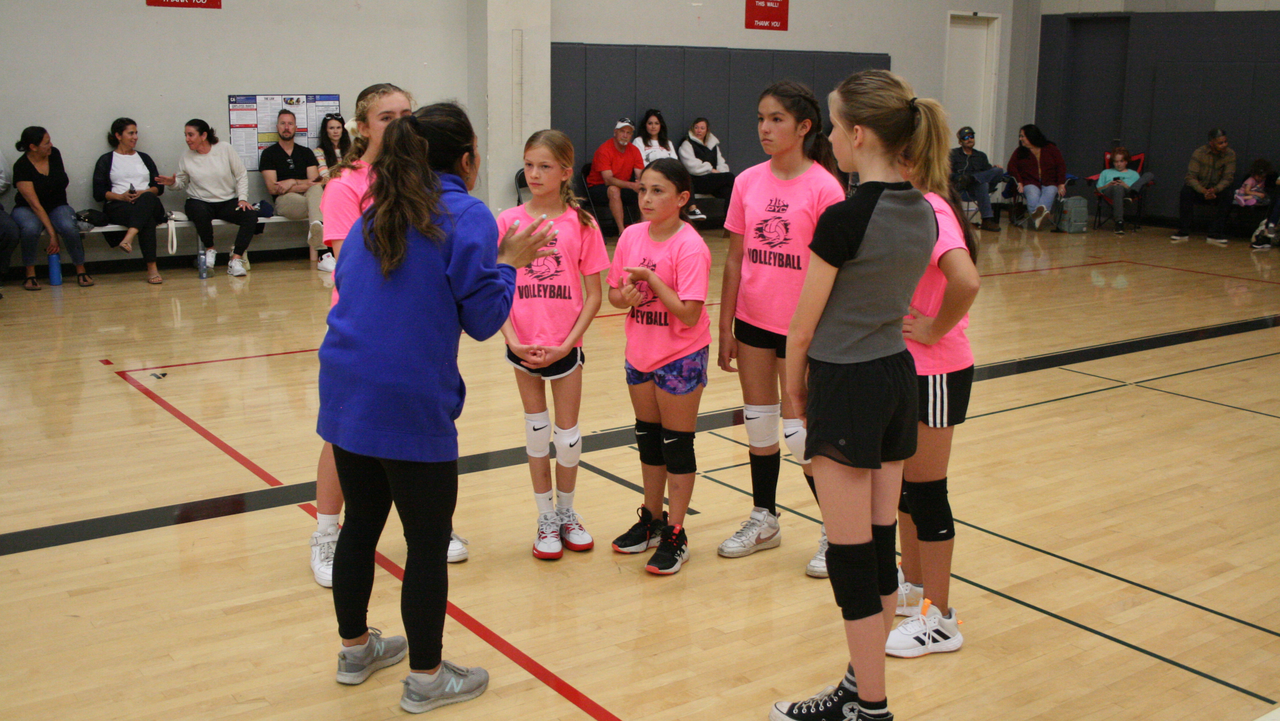 Page Youth Center Volleyball team