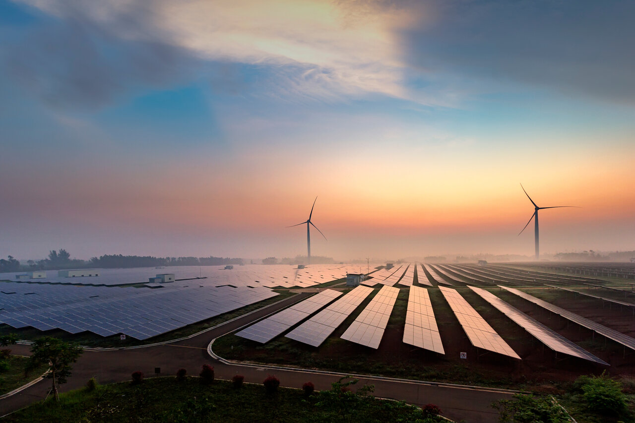 Wind turbines renewable energy source