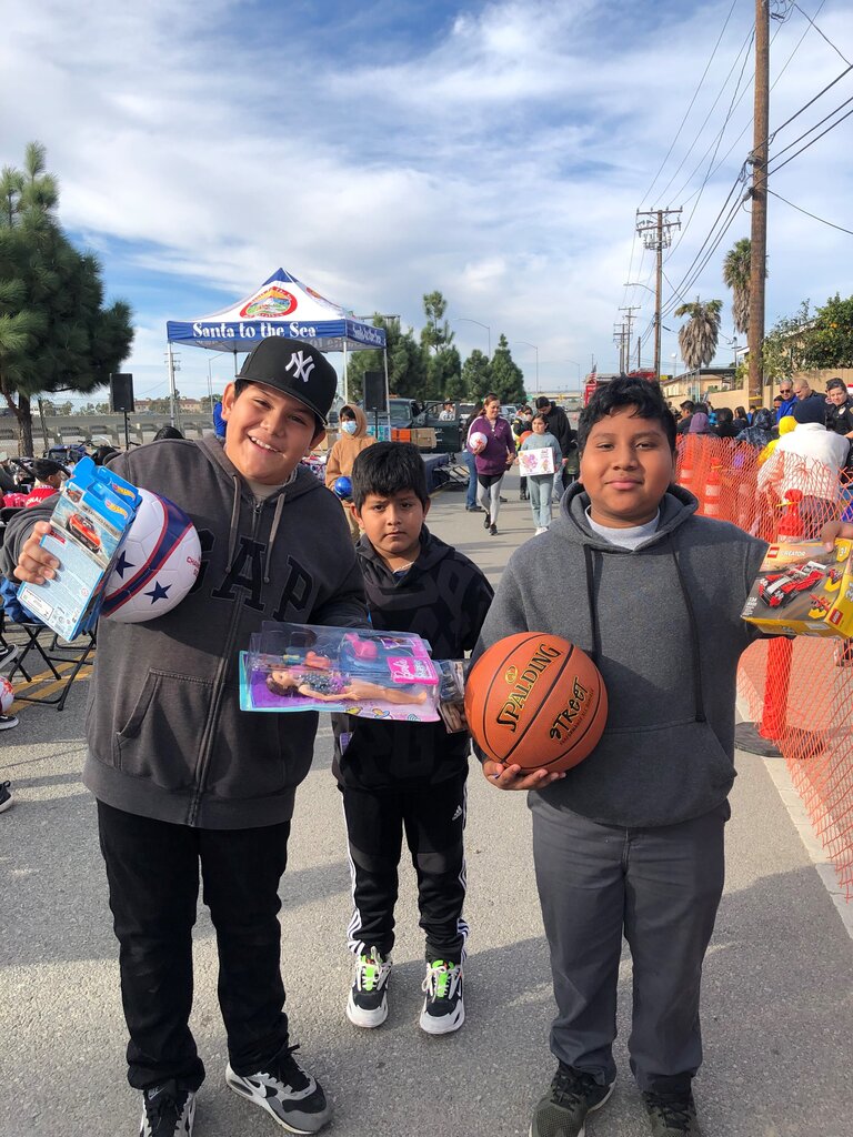 Santa to the Sea toy drive