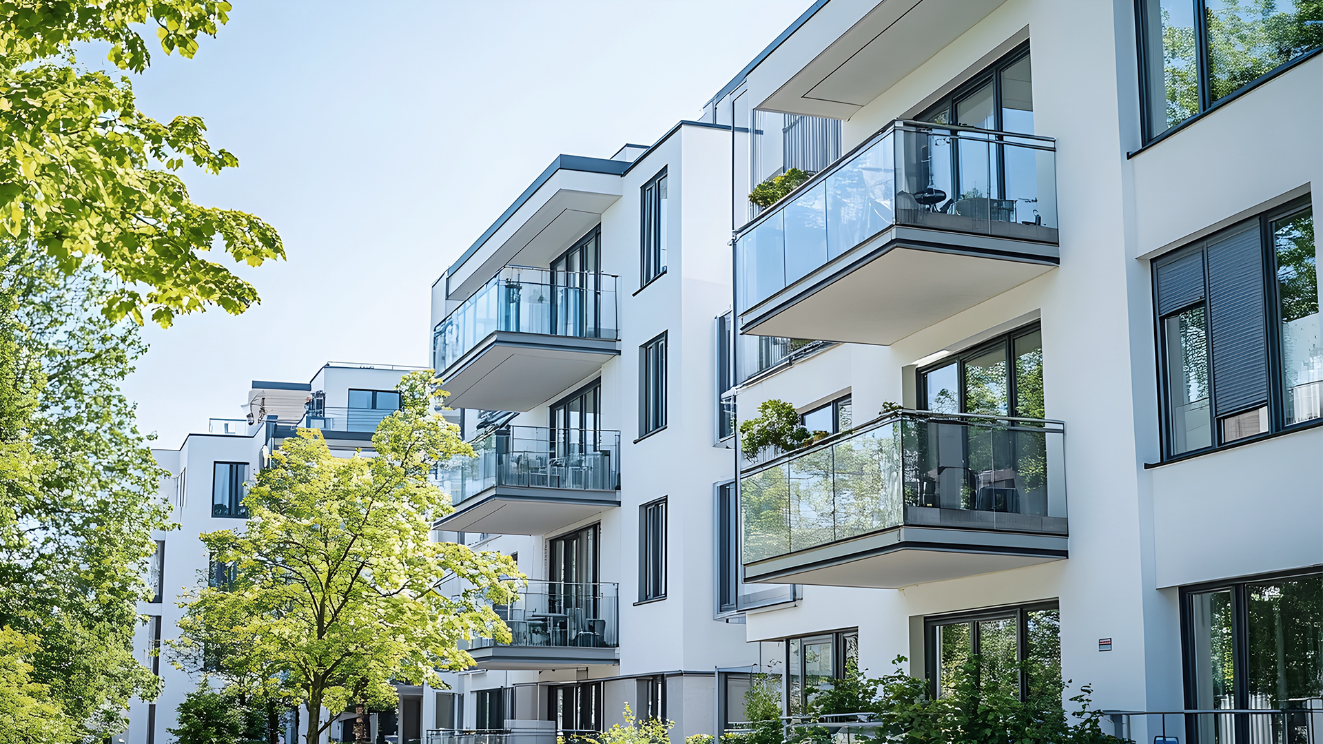 Multifamily property, outdoors