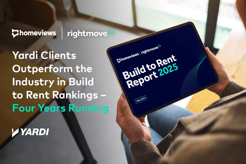 Yardi-Powered BTR Developments Outperform Industry for Fourth Year in a Row