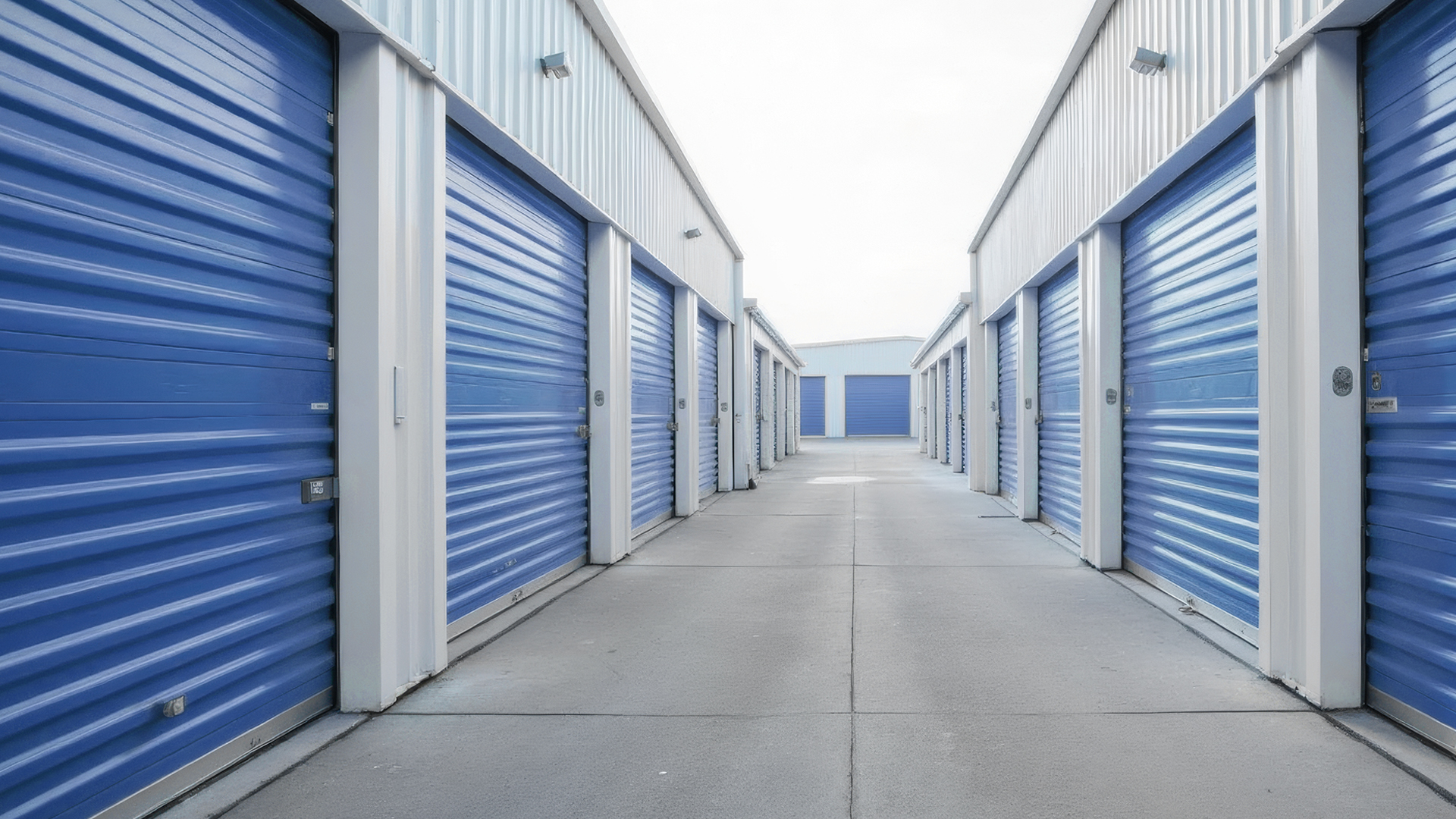 Self storage interior