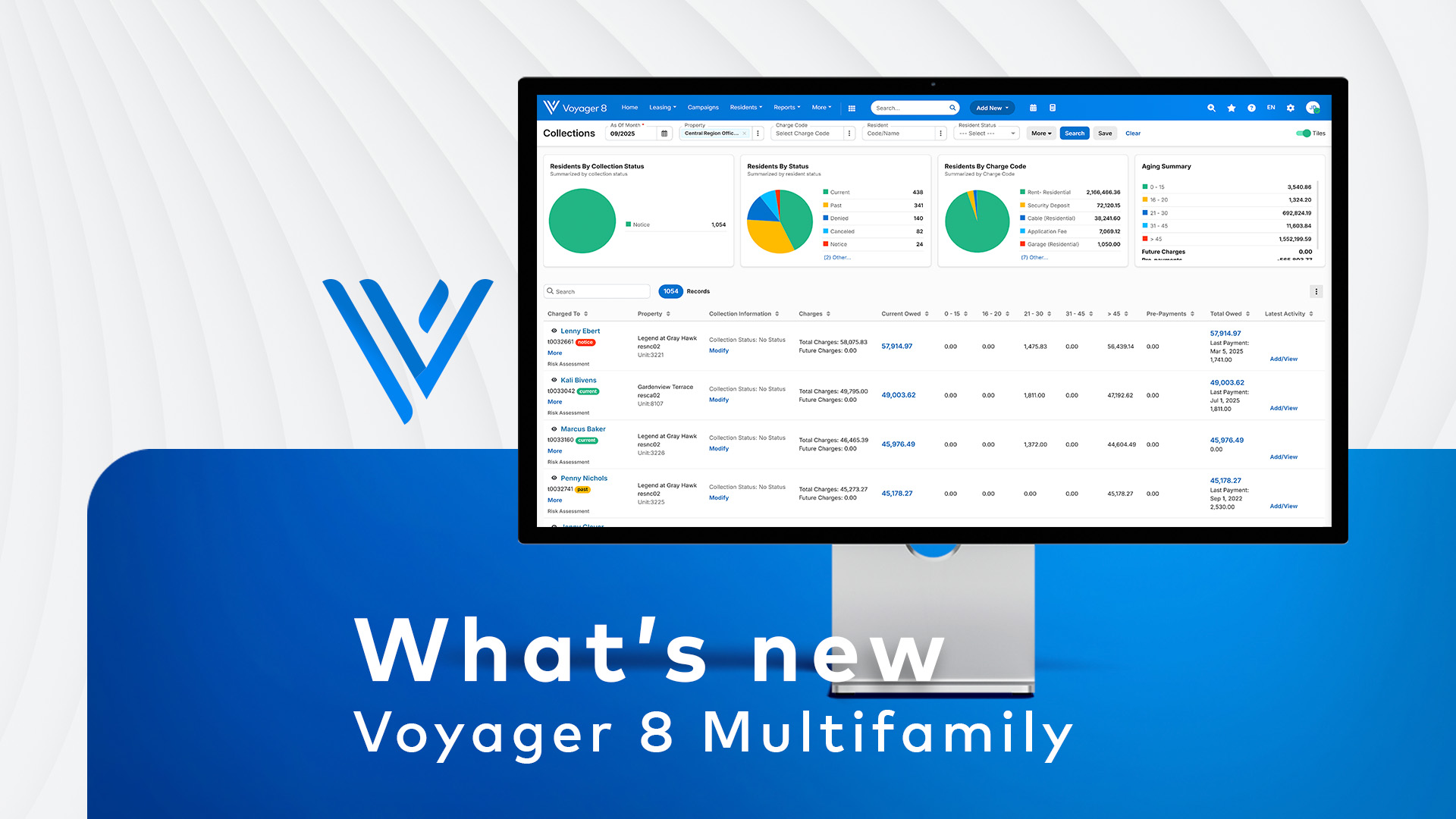 What's new in Yardi Voyager