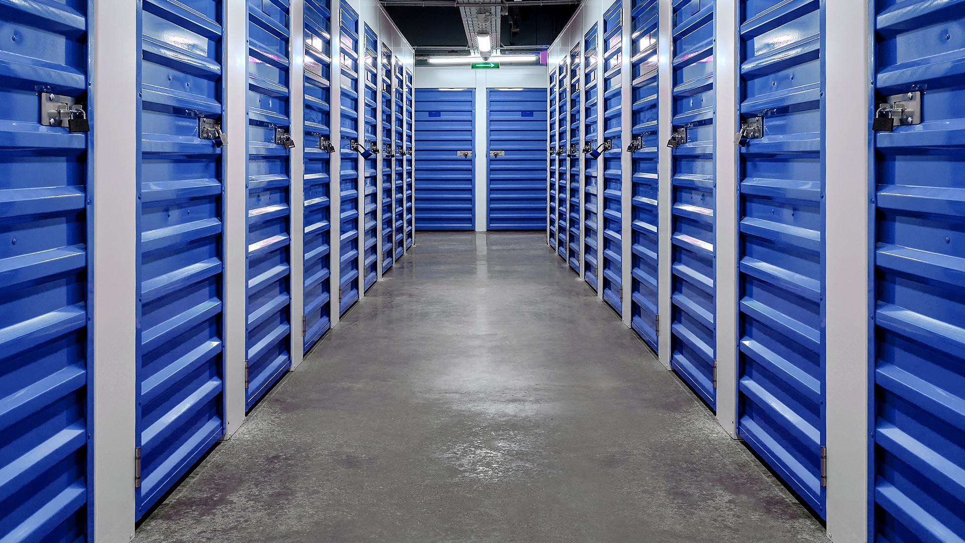 Self storage facility, indoor