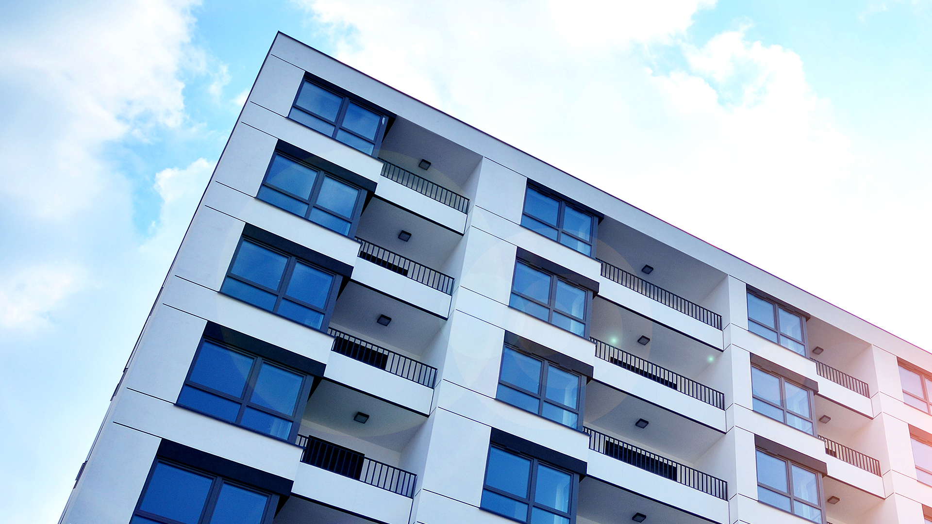 Exterior of affordable housing building