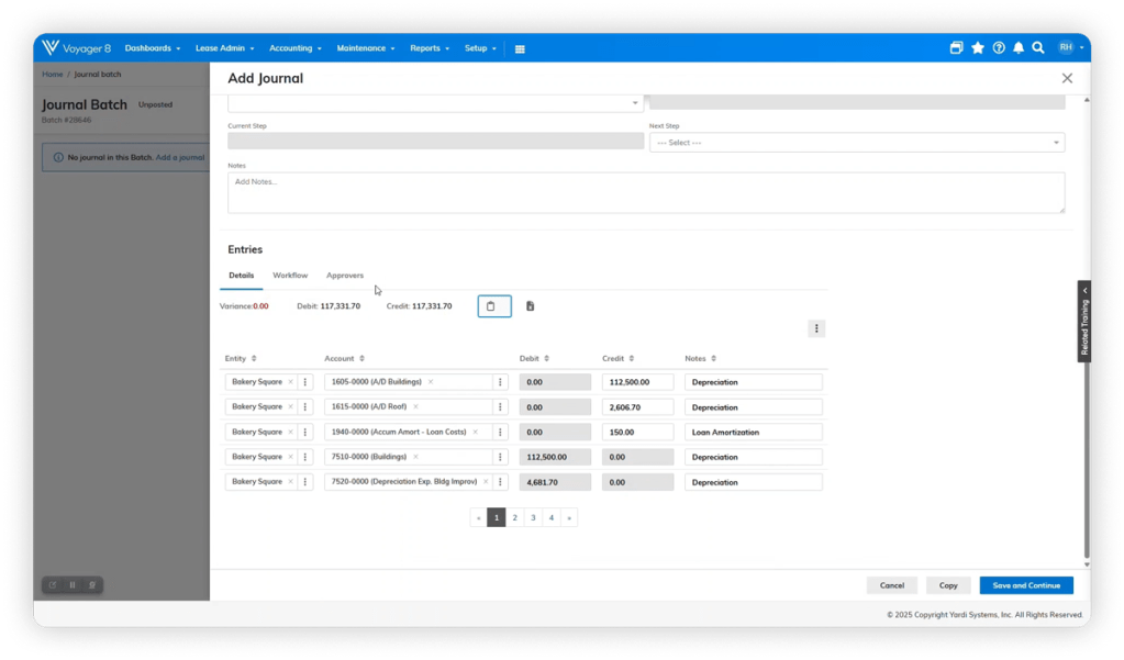 Voyager 8 Journal Landing Page 