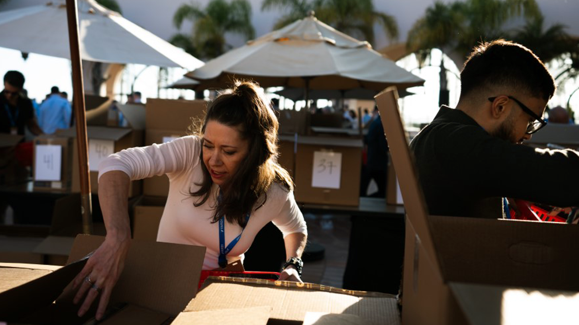 Team Yardi at Sales Conference event