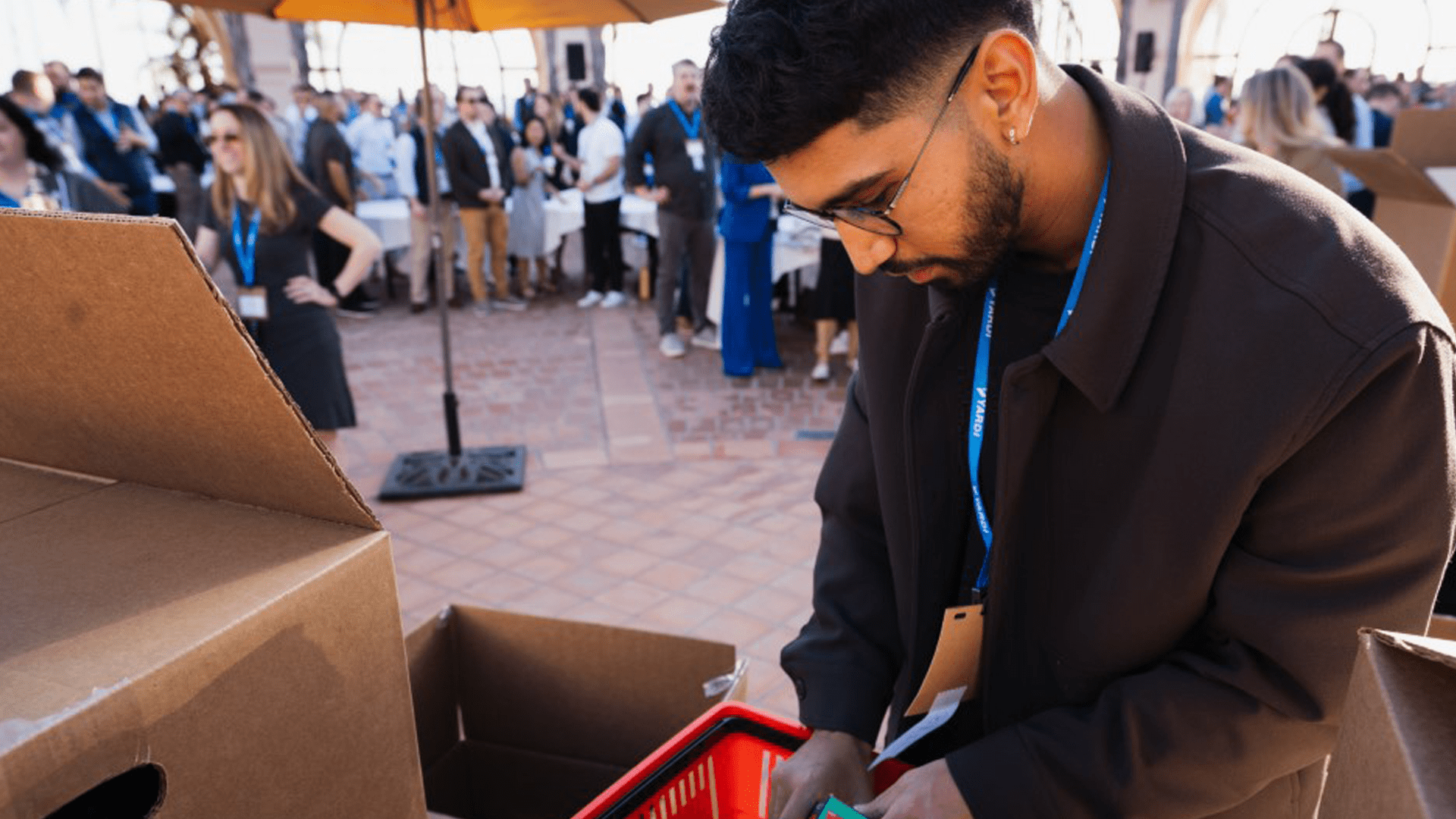 Team Yardi at Sales Conference event