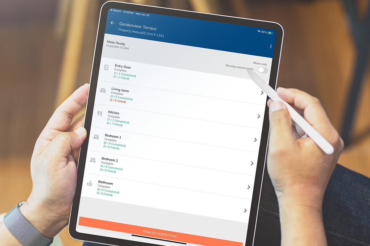 Maintenance IQ dashboard