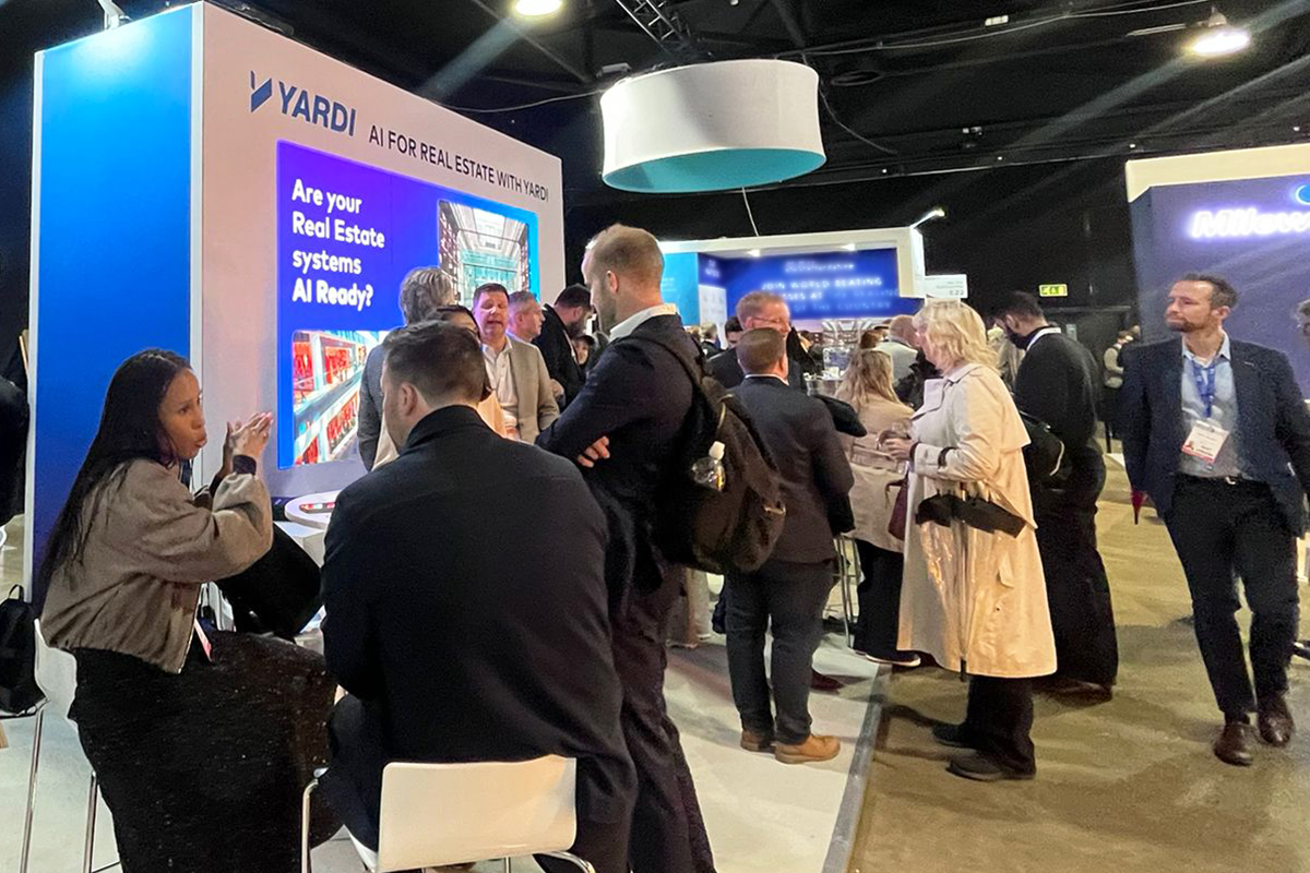 UKREiiF 2026 - Yardi stand - AI for Real Estate with Yardi