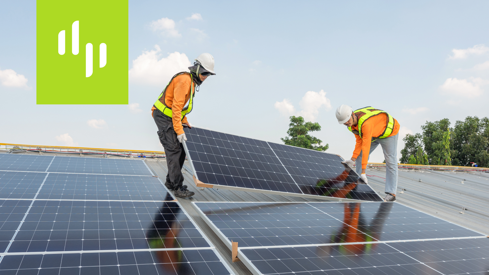 Solar panel installation