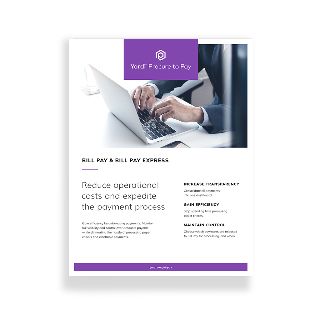Bill Pay and Bill Pay Express Brochure