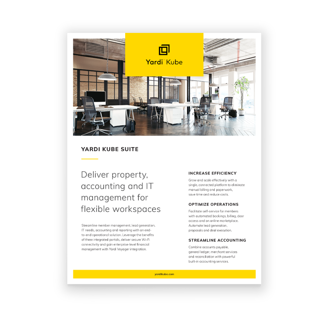 Yardi Kube Suite Brochure