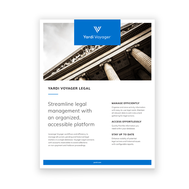 Voyager Legal Brochure