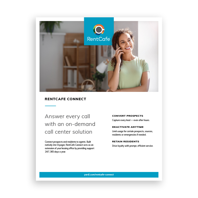 RentCafe Connect Brochure