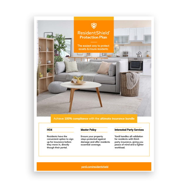 ResidentShield Protection Plan Brochure
