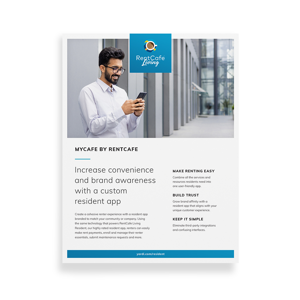MyCafe by RentCafe Brochure